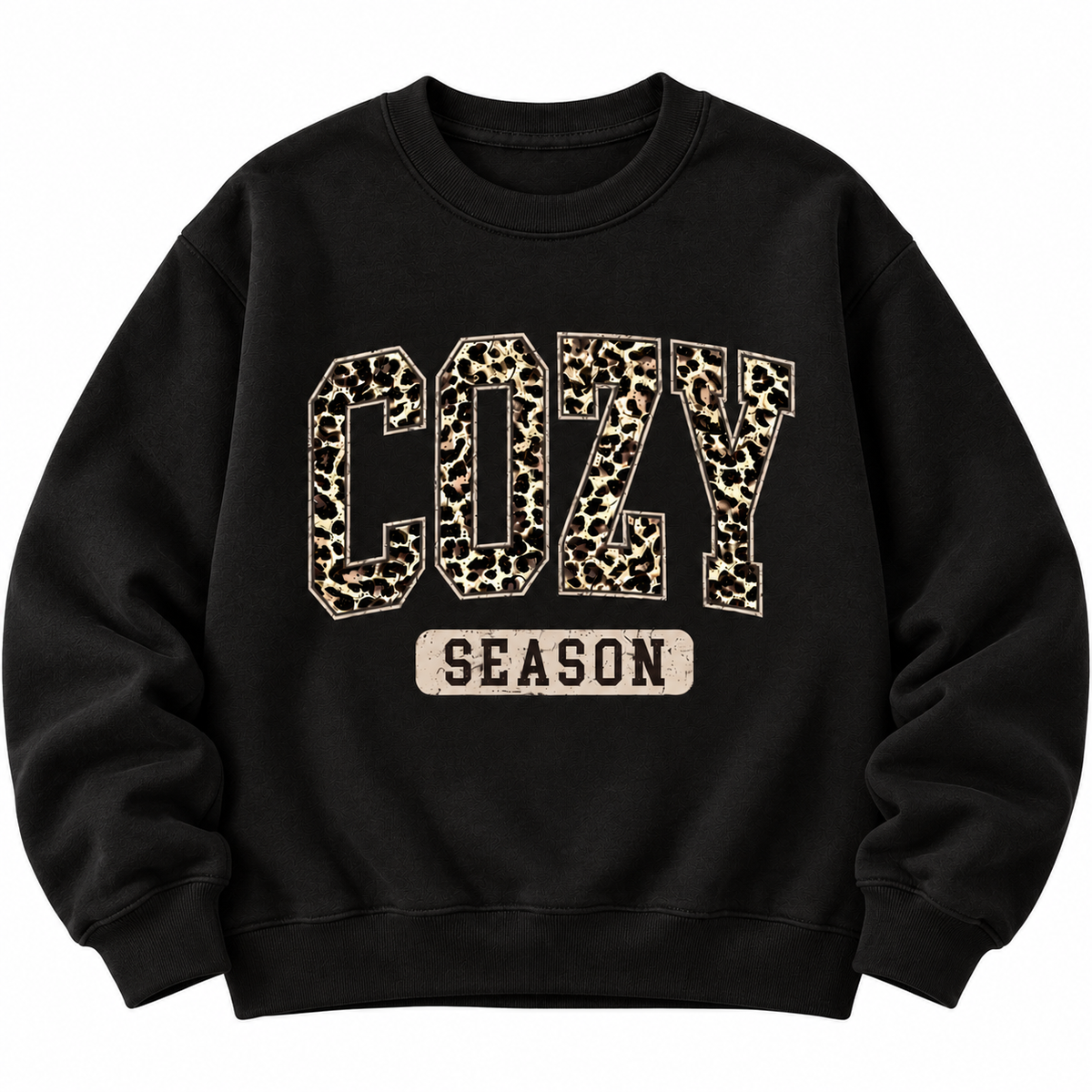 Cozy Season Leopard Print Sweatshirt – Retro Fall Gift, Shirt & Hoodie
