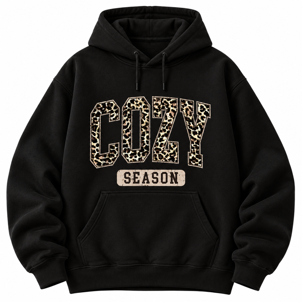 Cozy Season Leopard Print Sweatshirt – Retro Fall Gift, Shirt & Hoodie