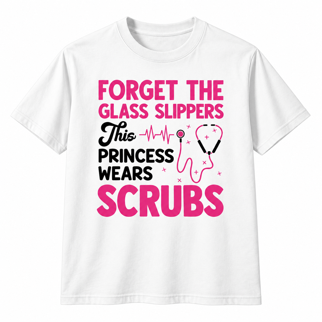 This Princess Wears Scrubs Sweatshirt – Funny Nurse Gift, Shirt & Hoodie