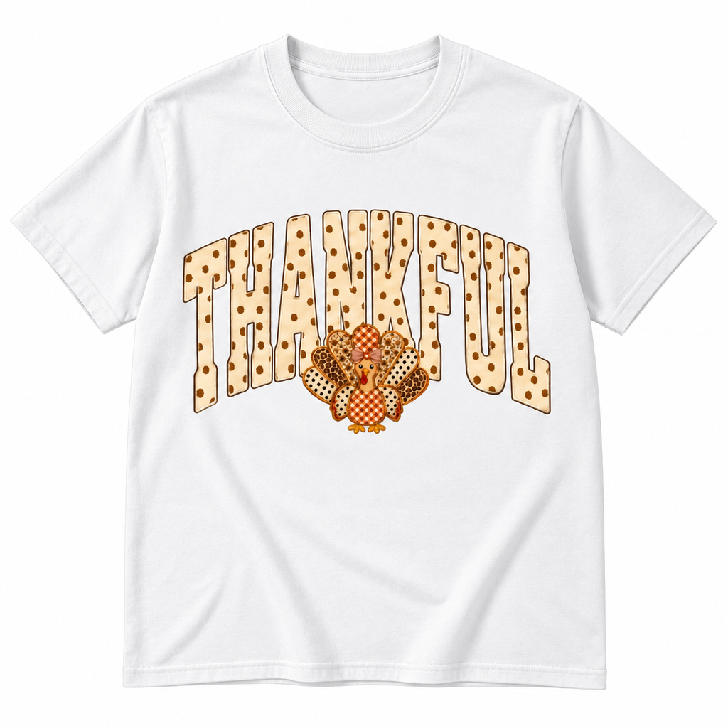 Thankful Turkey Sweatshirt – Cute Thanksgiving Gift, Shirt & Hoodie