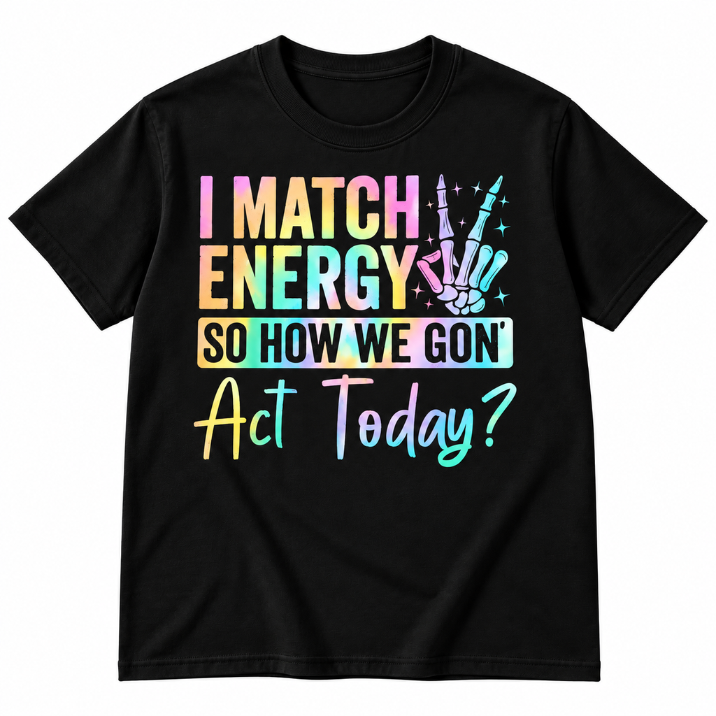 I Match Energy Hoodie – Funny Sarcastic Quote Gift, Shirt & Sweatshirt