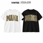 Retro Checkered Camo Mama Sweatshirt – Country Mom Gift, Shirt & Hoodie