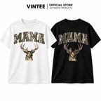 Mama Deer Hunting Camo Shirt – Vintage Buck Sweatshirt & Hoodie