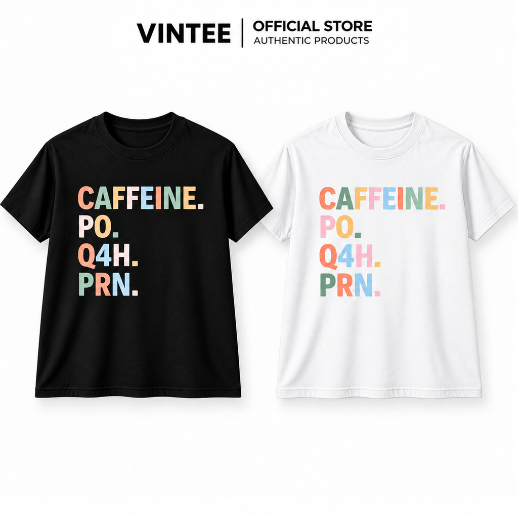 Funny Nurse Coffee Sweatshirt – Caffeine PO Q4H PRN Gift, Shirt & Hoodie