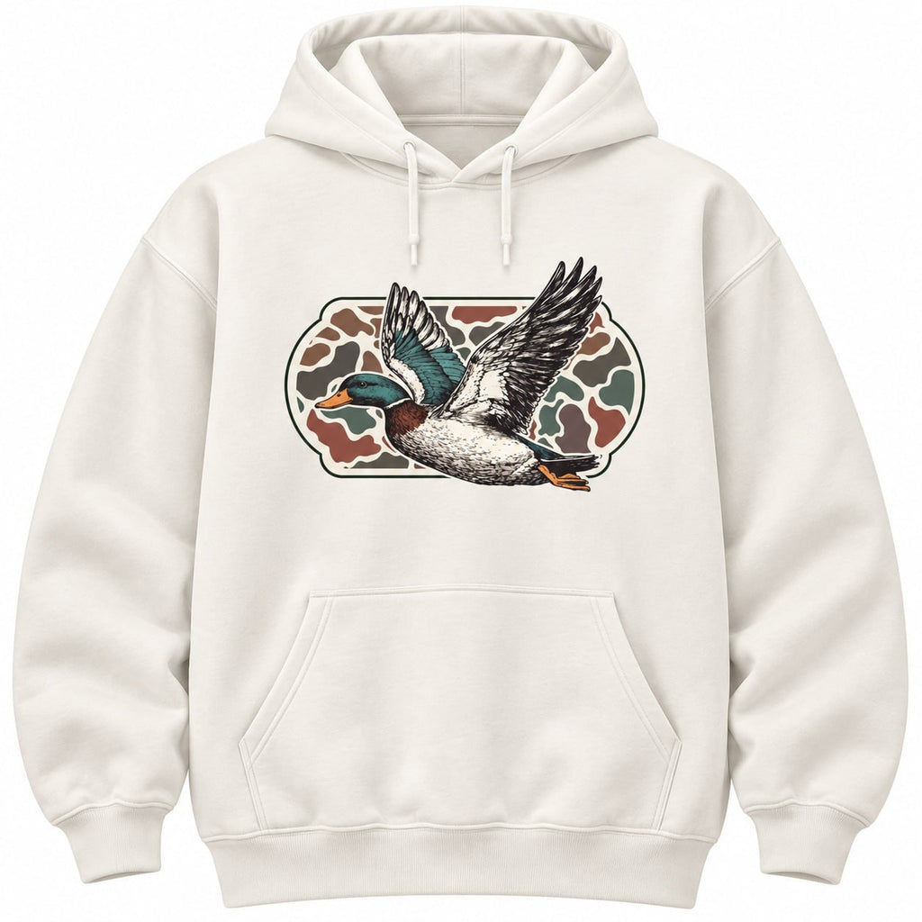 Vintage Mallard Duck Hunting Shirt – Camo Graphic Sweatshirt & Hoodie