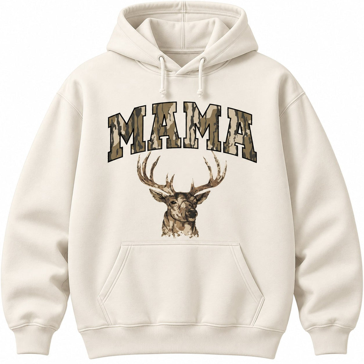 Mama Deer Hunting Camo Shirt – Vintage Buck Sweatshirt & Hoodie