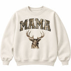 Mama Deer Hunting Camo Shirt – Vintage Buck Sweatshirt & Hoodie